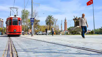 Antalya nostalji tramvayı seferlerine güvenlik molası verildi