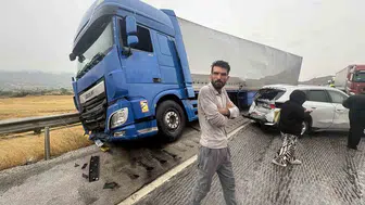 Kastamonu’da sağanak yolları kilitledi 1 ölü 12 yaralı