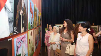 Osmangazi’de kursiyerlerin el emeği göz nuru eserleri sergileniyor