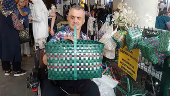 Maden kazası sonrası hayata plastik sepetlerle tutundu