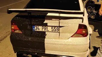 Başakşehir’de yüksek sesli müzik yapan sürücüye ağır fatura