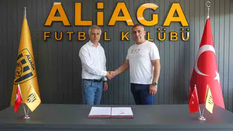 Aliağa FK teknik direktörlük koltuğunu Namet Ateş’e emanet etti