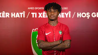 Amedspor'dan dev transfer hamlesi Gift Orban imzayı attı