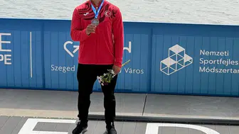 Köyceğizli milli sporcu Rahmi Kaan Karahan Avrupa'dan üç madalyayla döndü