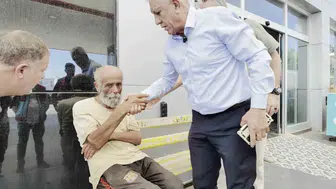 Hatay'da sokakta yaşayan yaşlı adam devletin yardımıyla hayata tutundu
