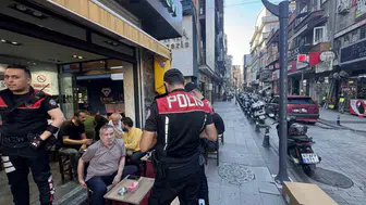 Zonguldak sokaklarında geniş kapsamlı kimlik kontrolü