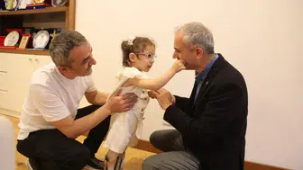 Lina’nın tedavisine belediyeden kesintisiz destek eli