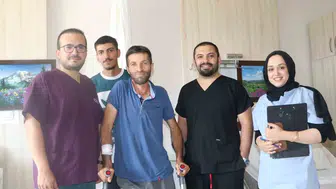 Bingöl’de 37 yıldır yürümesini engelleyen kemik sorununa mikrocerrahi çözüm