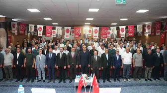 MHP Tortum Kongresinde İlhan Uzun Yeniden Başkan Seçildi