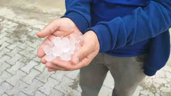 Yozgat çiftçisi dolu felaketi sonrası destek bekliyor