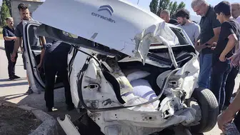 Yüksekova trafiğinde kara gün 1 ölü ve 7 yaralı