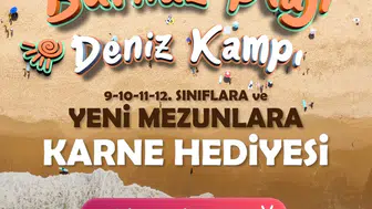 Şehitkamil’den gençlere ücretsiz deniz tatili fırsatı