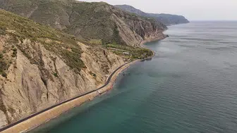 Tekirdağ'ın meşhur virajlı yolu baştan aşağı yenileniyor
