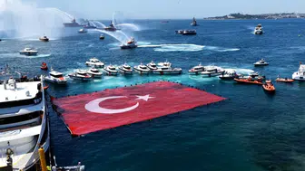 İstanbul denizlerinde 100 yıllık gurur günü