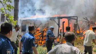 Amasya'da bir ev yangını paniğe neden oldu?