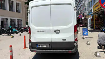 Bolu İbni Sina Caddesi'nde panelvan dehşeti