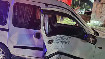 Samsun Çarşamba’da kaza Motosiklet ve araç çarpıştı