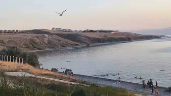 Van'ın tek mavi bayraklı plajı çöplüğe döndü
