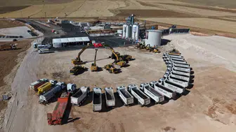 Kahramanmaraş kuzey ilçelerine 800 milyon liralık asfalt tesisi kuruldu