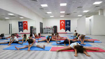 Aydınlı çocuklar yaz tatilini sporla değerlendiriyor