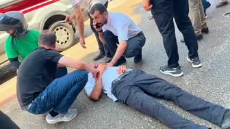 Elazığ’da bir yayaya otomobil çarptı