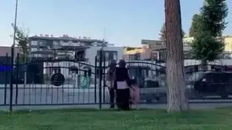 Adıyaman trafiğinde korkuluk inadı