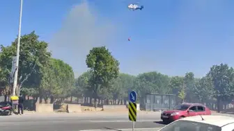 Başakşehir’de eğlence amaçlı atılan torpil yangın çıkardı