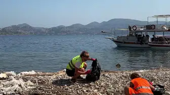 Marmaris sahillerinde plastik istilası alarmı
