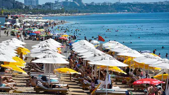 Antalya’da termometreler 40 dereceyi gördü