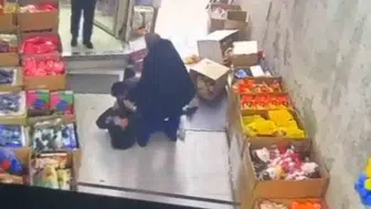 Şanlıurfa'da müşteri kapma kavgası kameralara yansıdı