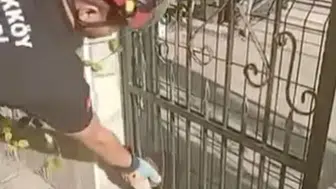Yalova’da kapıya sıkışan kirpi itfaiyenin müdahalesiyle kurtuldu