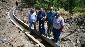Yeşilhisar çiftçisinin su çilesi 7 milyon liralık yatırımla bitiyor