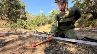 Tunceli’nin dağları 30 yıllık mayınlardan temizleniyor
