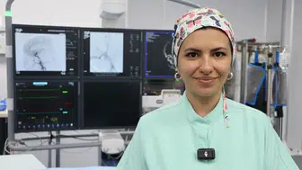 Sivas Numune Hastanesinde inme tedavisi dönemi