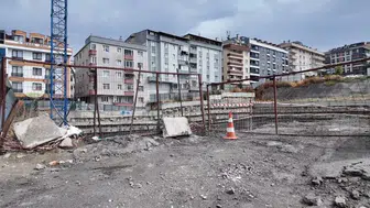 Avcılar'daki inşaatta korkunç düşüş