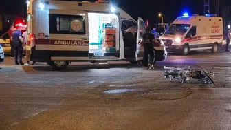 Adıyaman'da trafik kazası sonucu bir kişi hastaneye kaldırıldı