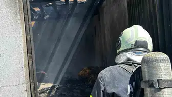 Adıyaman'da köy evinde çıkan yangın paniğe yol açtı