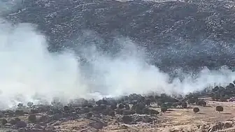 Adıyaman İndere bölgesinde orman yangını paniği