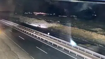 Siverek yolundaki ölümcül kaza kameraya böyle yansıdı