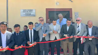 Karslı köylüler el birliğiyle taziye evi inşa etti