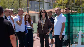 Menteşe’de spor tesisleri yenileniyor