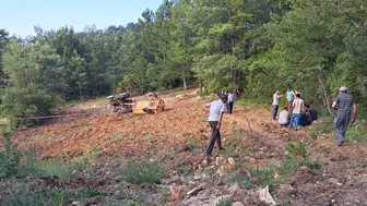 Kütahya'da traktör kazası can aldı