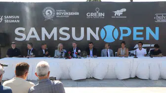 Samsun dünya tenisçilerini ağırlıyor