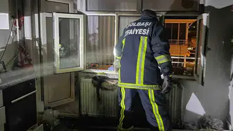 Adıyaman Gölbaşı'nda ev yangını paniği