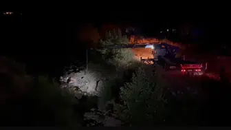 Ayvacık’ta cip dereye uçtu Bir can kaybı var