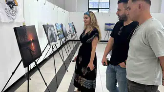Vanlı dağcılar zirve hatıralarını sanatla buluşturdu