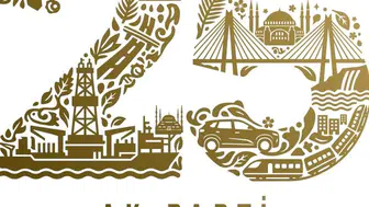 AK Parti kuruluşunun 25'inci yılı için özel logo tasarladı
