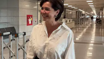 Özlem Gürses AHBAP soruşturması için Çağlayan Adliyesi’ne gitti