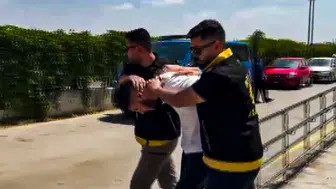 Adana'da çarşaflı saldırganı güvenlik kameraları ele verdi