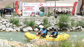 Van Çatak’ta rafting heyecanı başladı